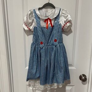 Blue and White Dorothy (Wizard of Oz) Kids Costume Dress